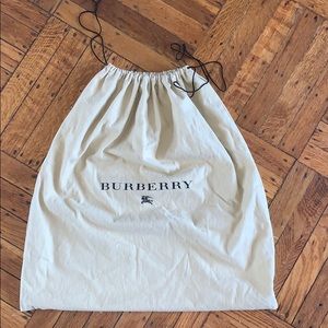 Burberry Travel Bag/Duster (drawstring) Authentic
